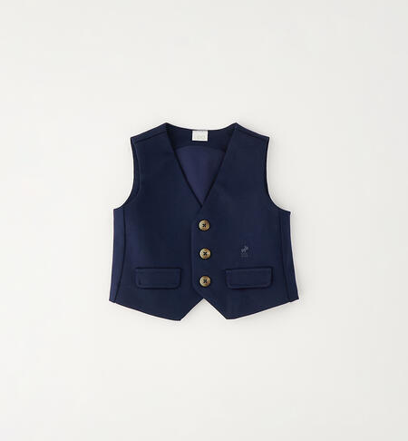 Gilet cerimonia neonato BLU