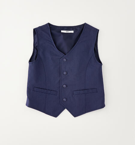 Gilet cerimonia ragazzo BLU