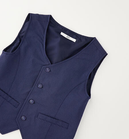 Gilet cerimonia ragazzo NAVY-BLU-6BUZ