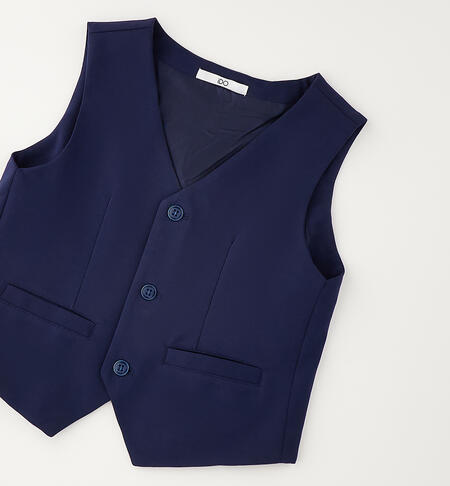 Gilet da cerimonia ragazzo NAVY-3854