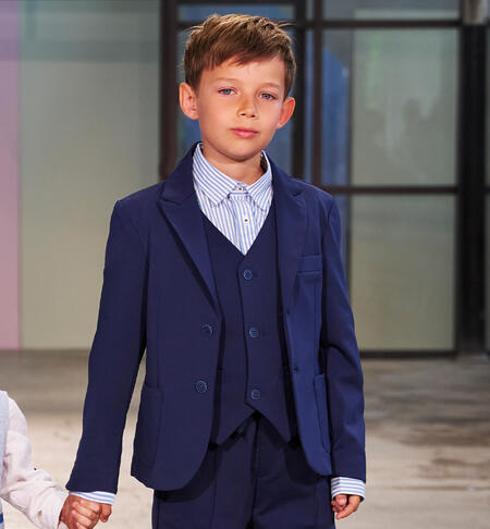 Gilet da cerimonia ragazzo BLU