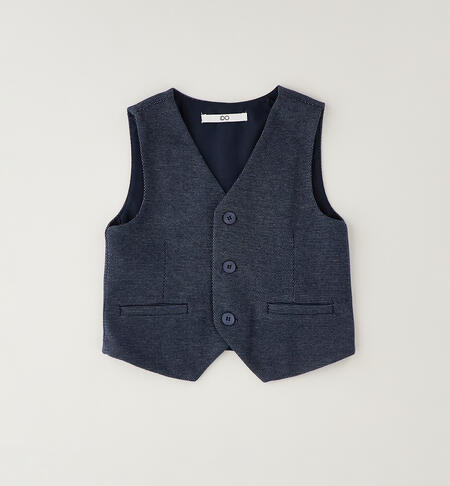 Gilet elegante bambino BLU