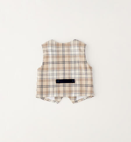 Gilet elegante neonato BEIGE-0172