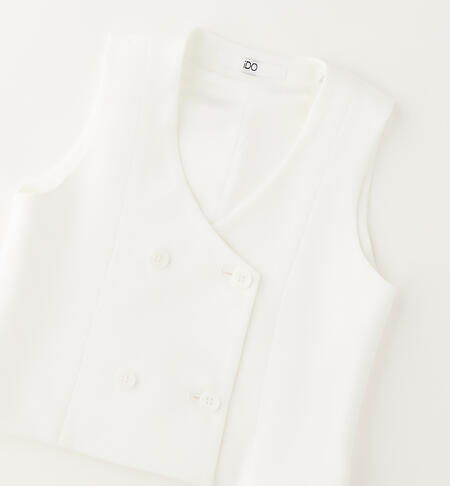 Gilet elegante ragazza PANNA-0112