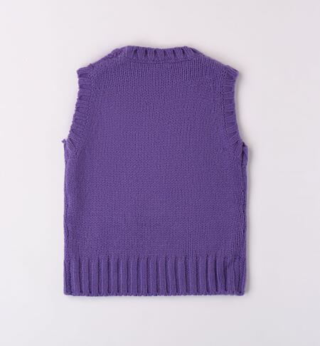 iDO knitted tank top for girls from 8 to 16 years VIOLA-3434