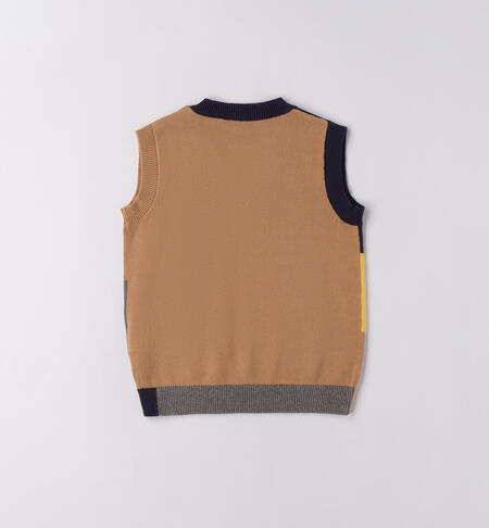 Gilet per bambino BEIGE-0747