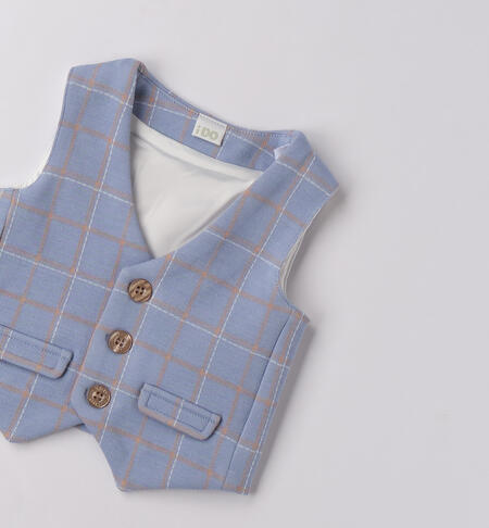 Gilet per neonato AZZURRO-3814