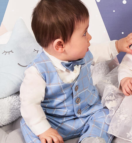 Gilet per neonato BLU