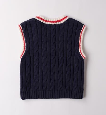 Gilet per ragazza iDO NAVY-3854
