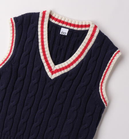 Gilet per ragazza iDO NAVY-3854