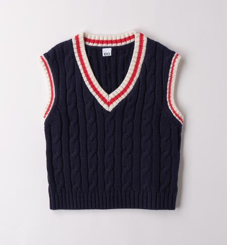 Gilet per ragazza iDO NAVY-3854