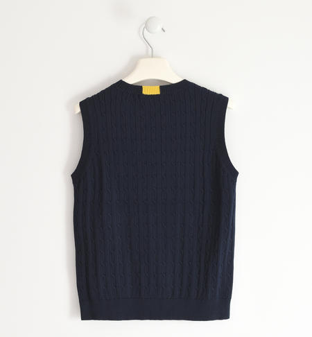 Boy¿s tricot vest  from 8 to 16 years by iDO NAVY-3885
