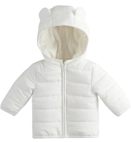 Giubbino bimbo con cappuccio - da 1 a 24 mesi iDO PANNA-BEIGE-6UC5