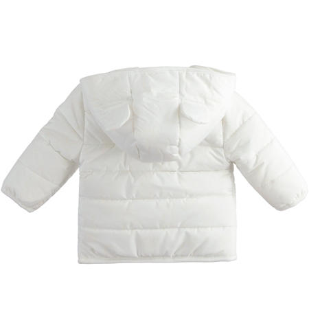 Giubbino bimbo con cappuccio - da 1 a 24 mesi iDO PANNA-BEIGE-6UC5