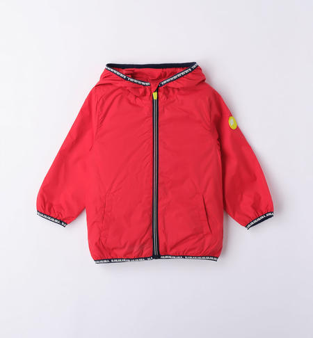 Giubbotto antivento bambino ROSSO