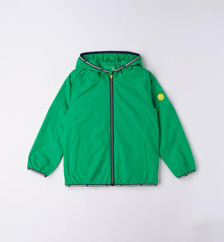 iDO windproof jacket for boys from 8 to 16 years VERDE-5154