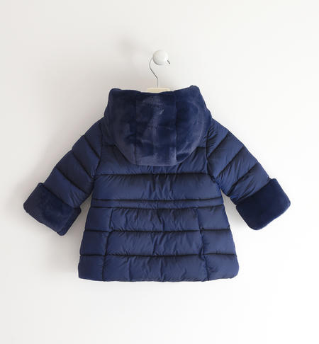 Winter jacket for girls from 9 months to 8 years iDO NAVY-3854