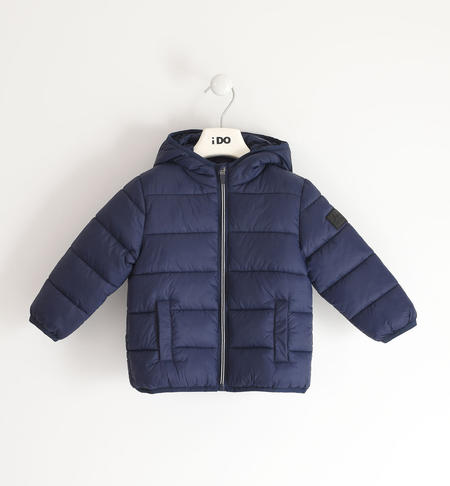 200 grams down jacket for boys from 9 months to 8 years iDO NAVY-3854