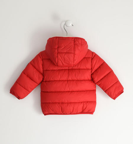 200 grams down jacket for boys from 9 months to 8 years iDO ROSSO-2253