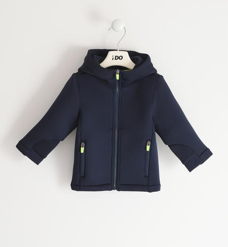 Jacket with hood for boys from 9 months to 8 years  iDO NAVY-3854