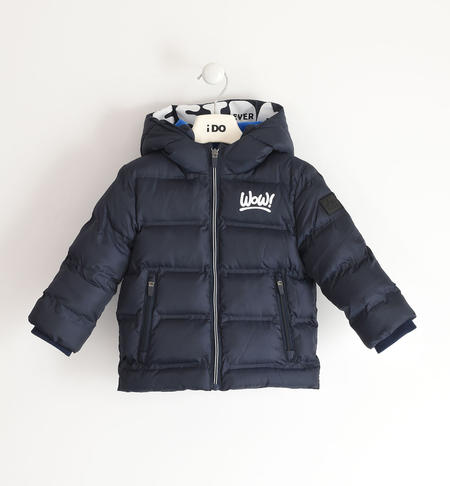 Jacket with hood for boys from 9 months to 8 years iDO NAVY-3885