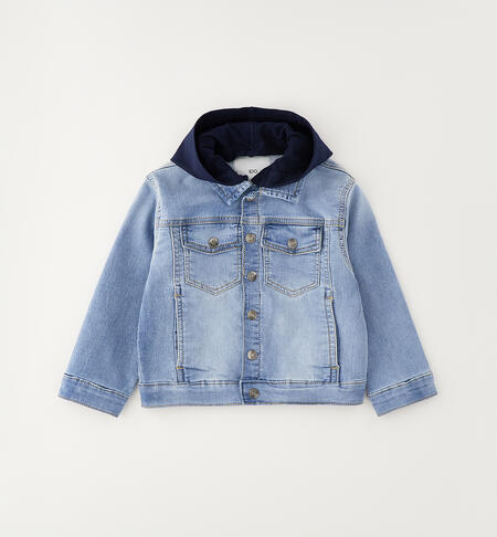 Children's jacket with hood BLUE
