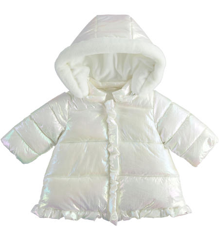 Girl¿s jacket with hood from 1 to 24 months iDO PANNA-0112
