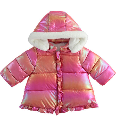 Giubbotto bimba con cappuccio - da 1 a 24 mesi iDO ROSSO-2354