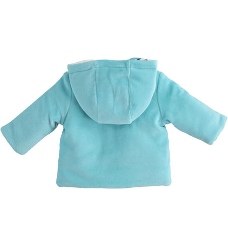 Giubbotto bimbo reversibile - da 1 a 24 mesi iDO PANNA-AZZURRO-6TS1