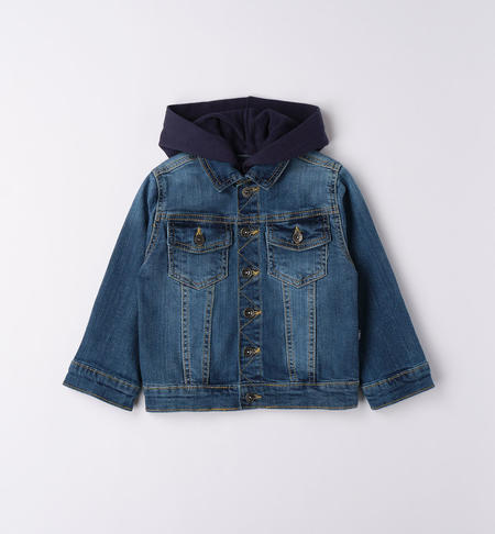 Giubbotto denim bambino da 9 mesi a 8 anni iDO STONE WASHED-7450