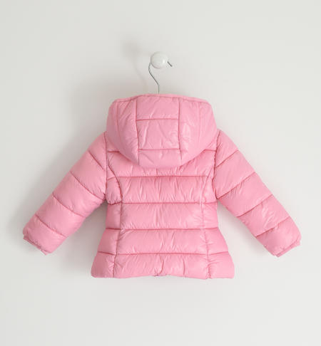 Padded nylon jacket for girls from 9 months to 8 years iDO ROSA-2811