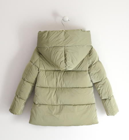 Giubbotto imbottito ragazza - da 8 a 16 anni iDO TEA GREEN-5521