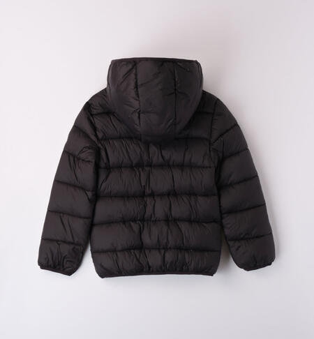 iDO padded jacket for boys from 8 to 16 years NERO-0658