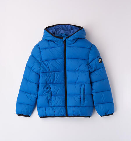iDO padded jacket for boys from 8 to 16 years ROYAL-3744