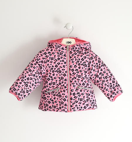 Giubbotto invernale bambina - da 9 mesi a 8 anni iDO ROSA-NERO-6UF1