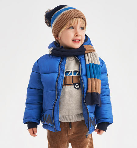 Baby winter jacket for boys from 9 months to 8 years iDO ROYAL-3744