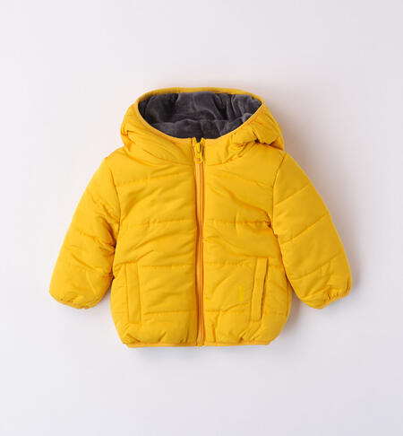 Boys' winter jacket YELLOW