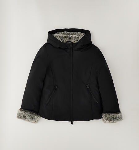 Girl's winter jacket BLACK
