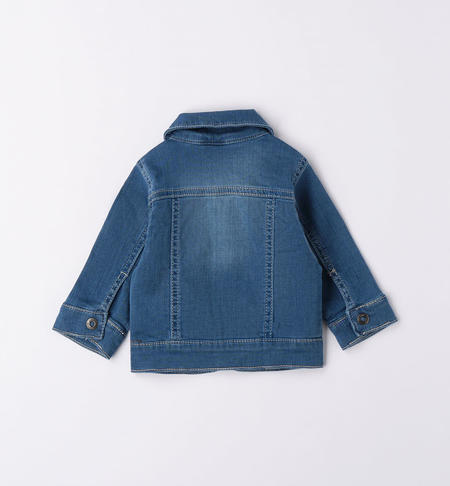 Giubbotto jeans neonato da 1 a 24 mesi iDO STONE BLEACH-7350