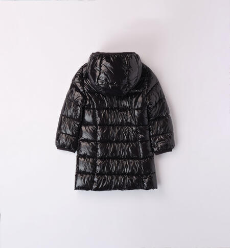 iDO shiny jacket for girls from 9 months to 8 years NERO-0658