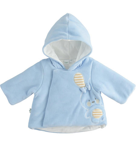 Chenille newborn baby jacket from 1 to 24 months iDO SKY-3871