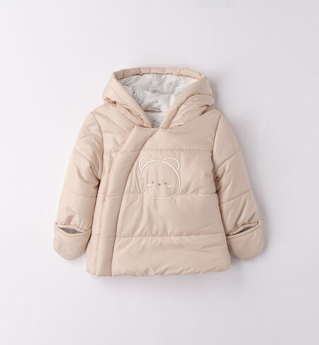 Giubbotto neonato modello unisex BEIGE