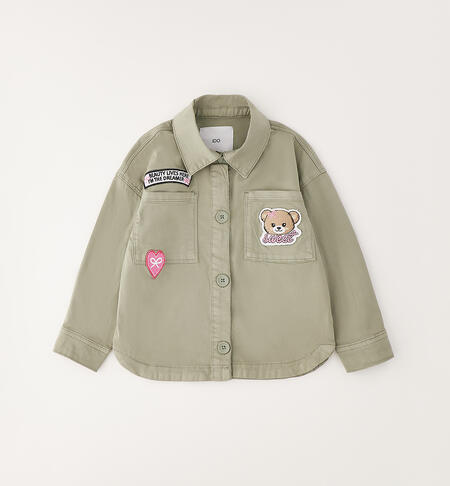 Giubbotto per bambina iDO VERDE