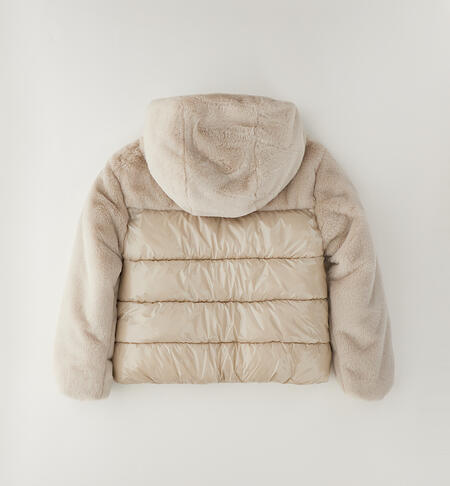 Giubbotto per ragazza BEIGE-0442
