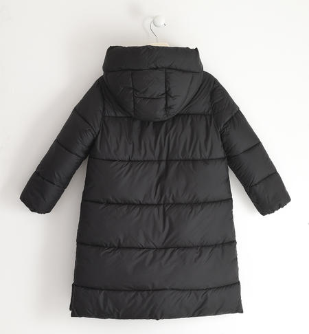 Girl¿s jacket with hood from 8 to 16 years old iDO NERO-0658