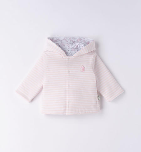 iDO reversible jacket for babies from 1 to 24 months ROSA-2512