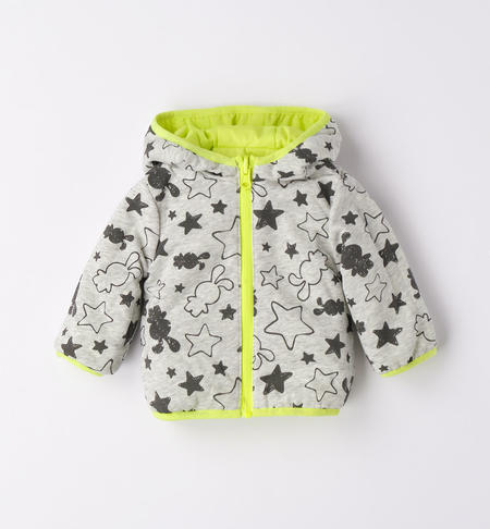 iDO reversible jacket with hood from 1 to 24 months VERDE-5237