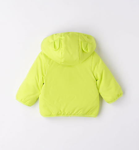 iDO reversible jacket with hood from 1 to 24 months VERDE-5237