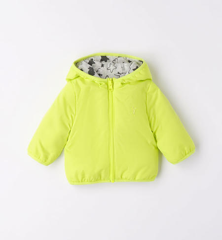 iDO reversible jacket with hood from 1 to 24 months VERDE-5237