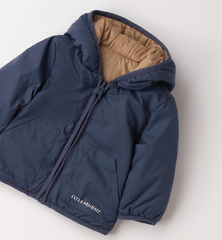 Reversible baby jacket BLU-3656